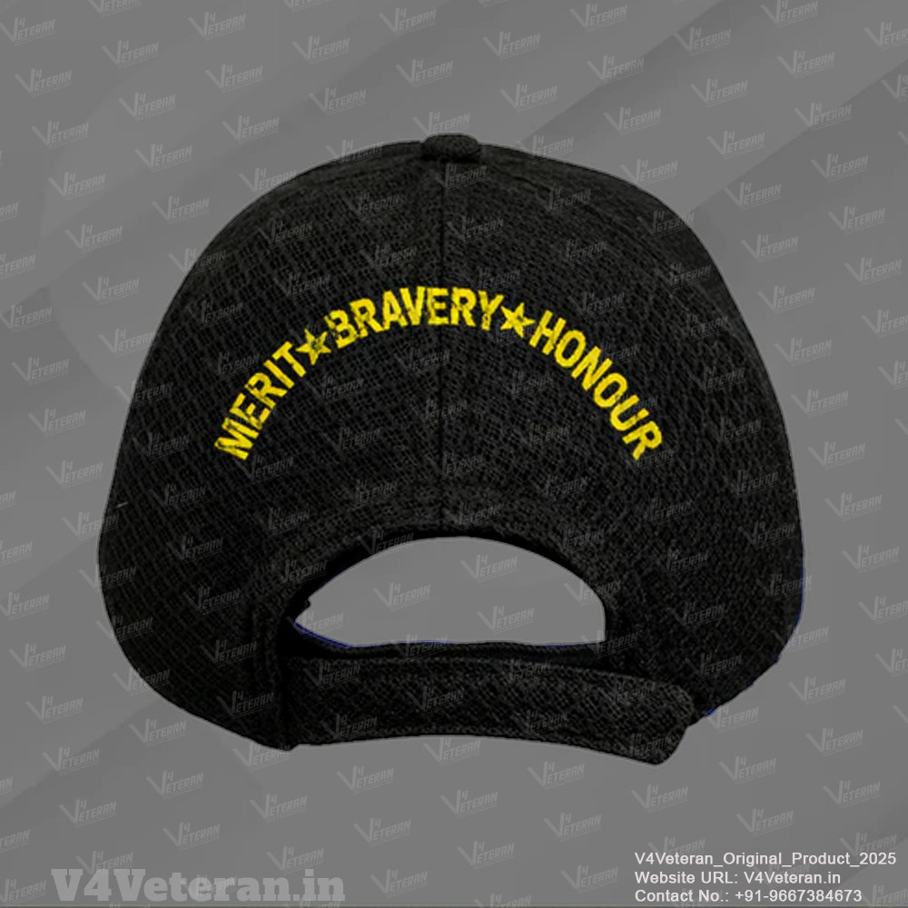 GREF-Proudly Served (Black) Veterans Baseball Cap