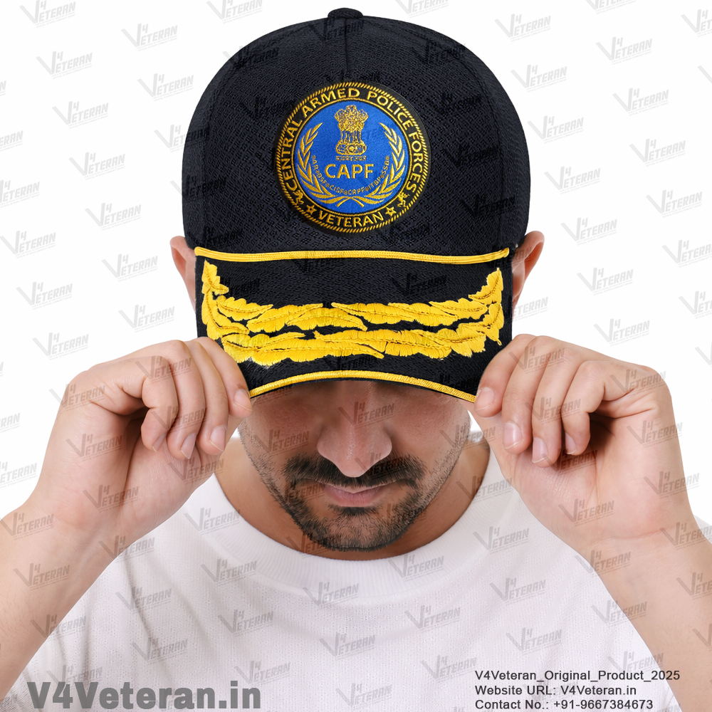 CAPF-Flag Officers' (Black) Veterans Baseball Cap