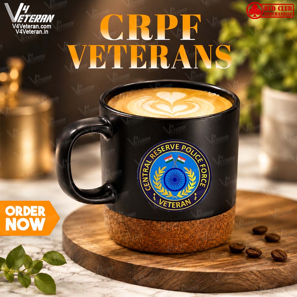 CRPF Veterans Ceramic Coffee Mug