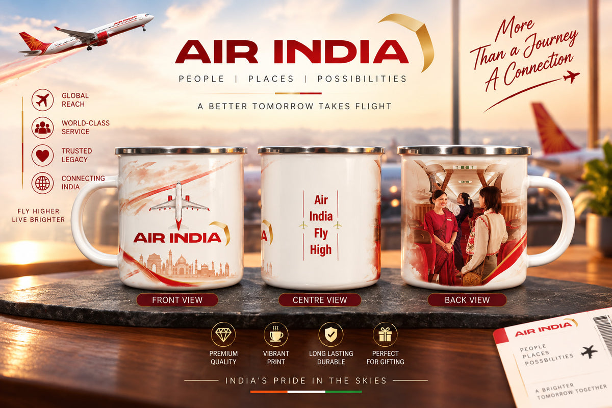 Air India steel Mug