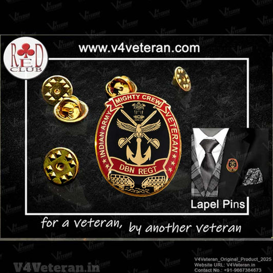 Lapel Pin for Blazer (42 Medium Regiment, Dera Baba Nanak(DBN))