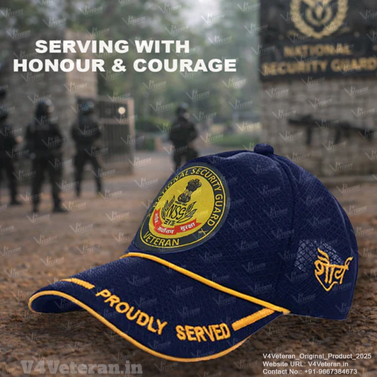 NSG-Proudly Served (Blue) Veterans Baseball Cap