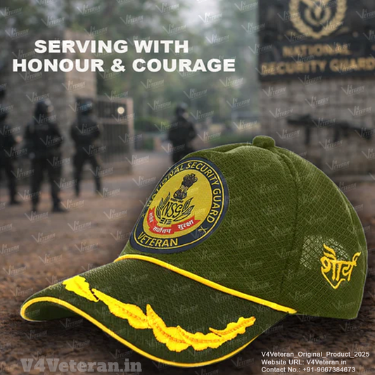NSG Officers' (Green) Veterans Baseball Cap