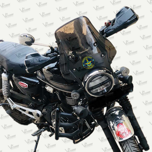 Air Force Veteran Car & Bike Stickers – 4 Inside Glass for Cars + 3 Back Gumming for 2-Wheelers (7 pcs)
