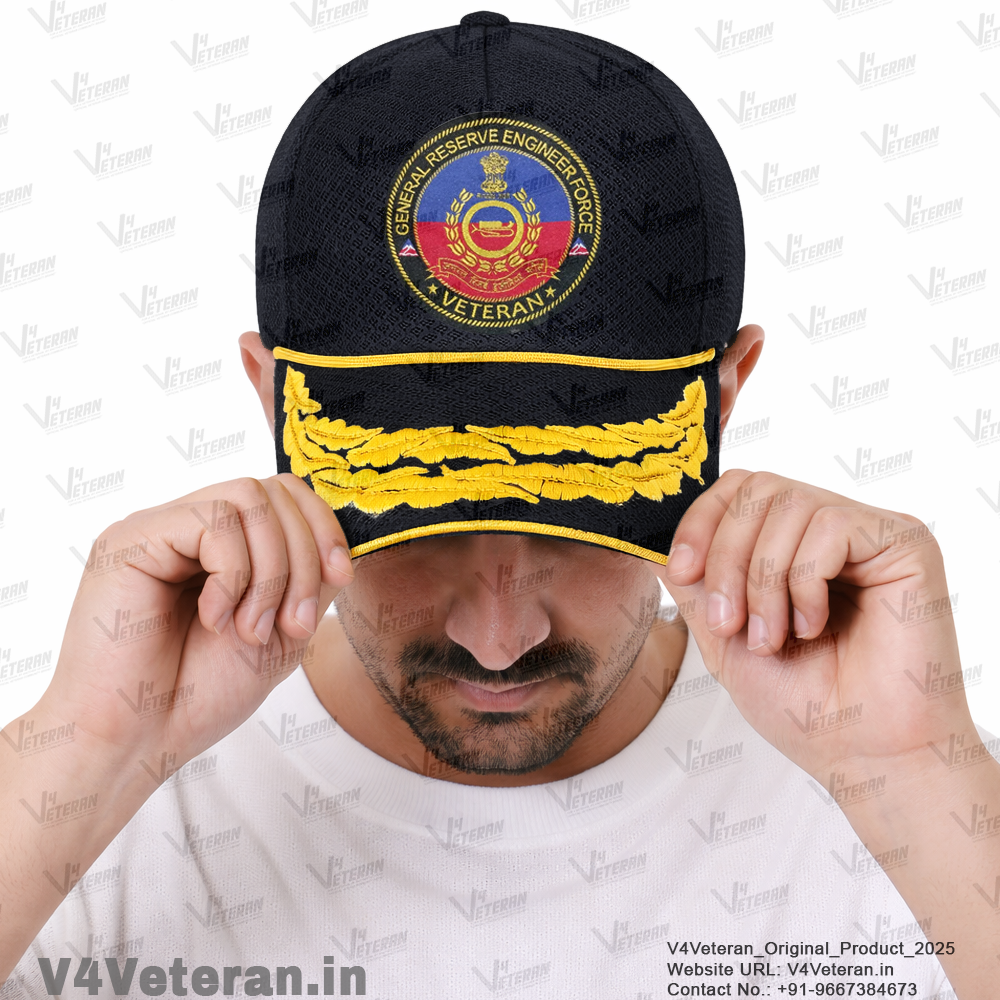 GREF-Flag Officers' (Black) Veterans Baseball Cap