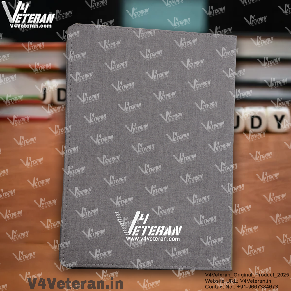 ITBP (Veteran) Office Notebook with Phone–Card Pocket & Elastic Pen Loop