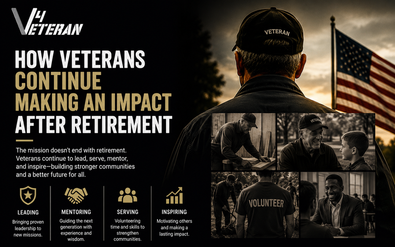 How Veterans Continue Making an Impact After Retirement