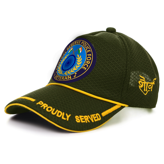 CRPF-Proudly Served (Olive Green) Veterans Baseball Cap