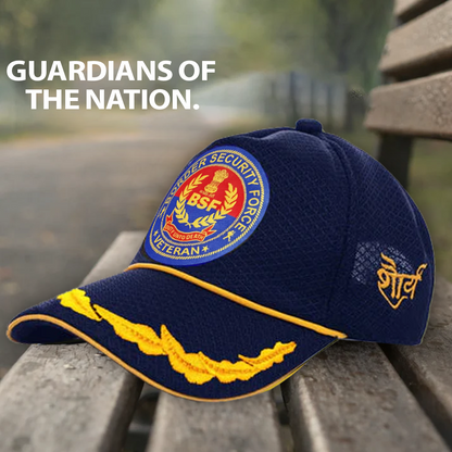 BSF (Blue) Officers' Baseball Cap for Veterans