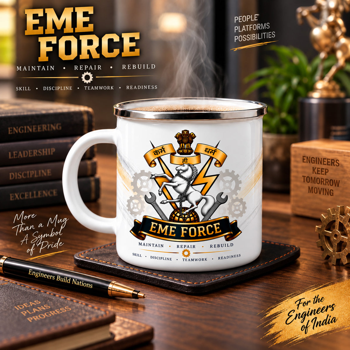 EME Force Stainless Steel Mug