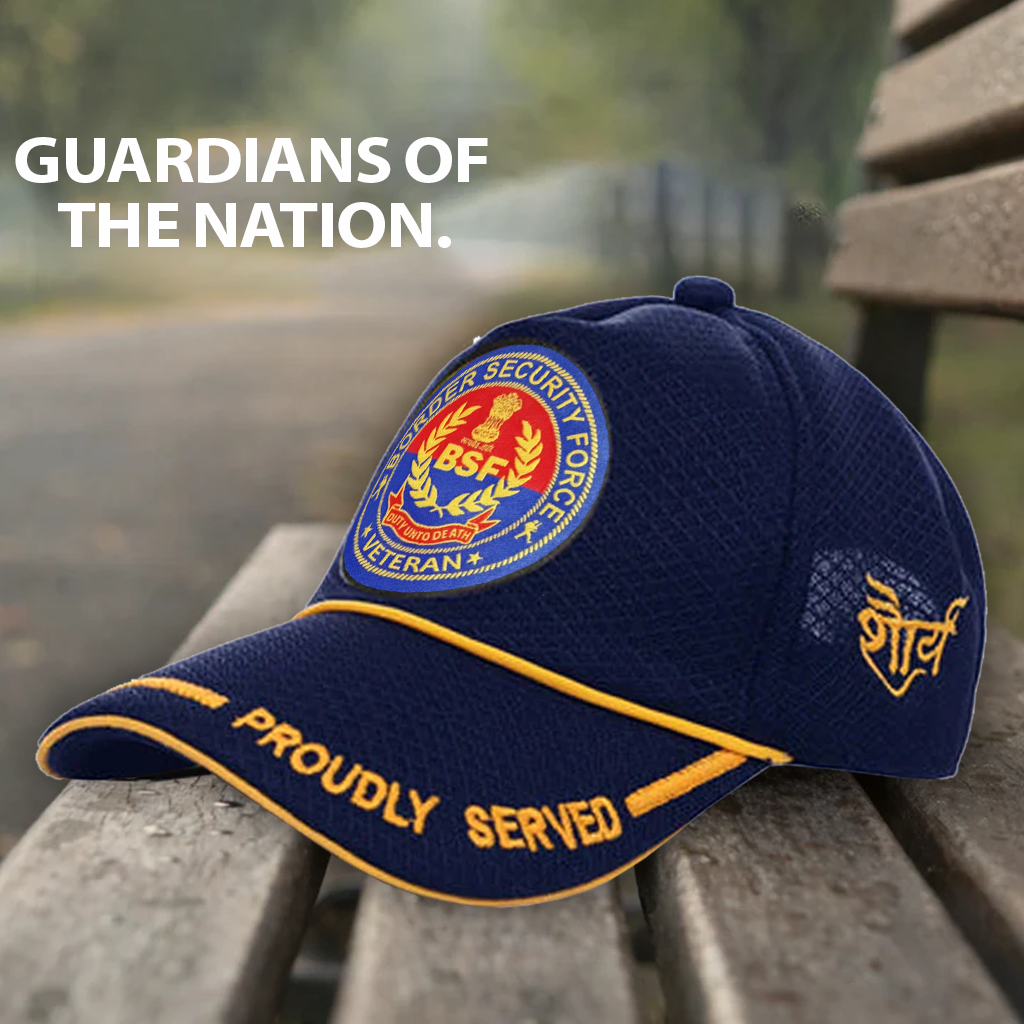 BSF (Blue) Proudly Served Baseball Cap for Veterans