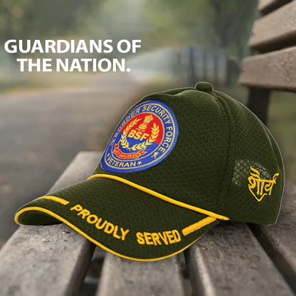 BSF (Olive Green) Proudly Served Baseball Cap for Veterans