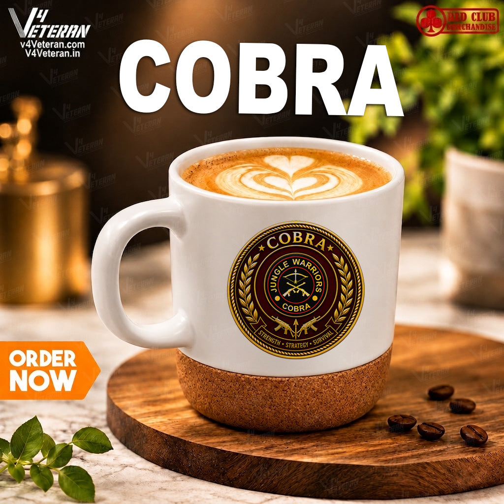 cobra premium white mug