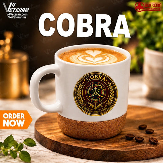 cobra premium white mug