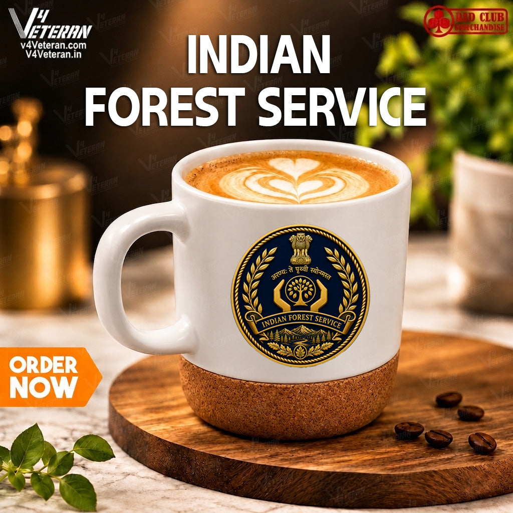 Indian Forest Service white Premium Coffee Mug