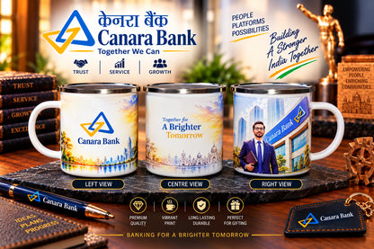 Canara Bank Steel Mug