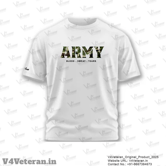 Indian Army Camouflage T-Shirt – Blood. Sweat. Tears