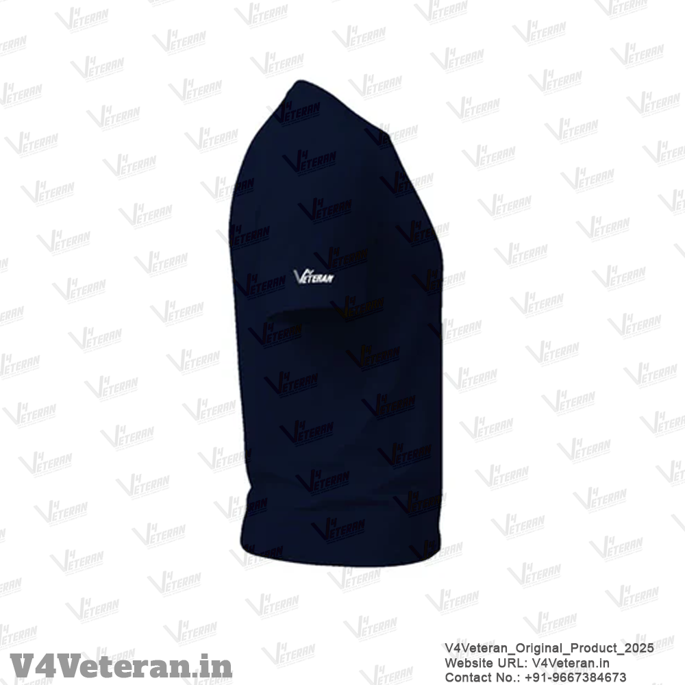 Indian Air Force Veteran T-Shirt – “Proudly Served” Edition (Navy Blue)