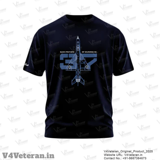 IAF 37 Squadron  T-Shirt, Navy Blue