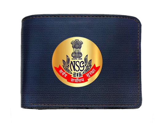 Blue Wallet (Genuine Leather) for Men - NSG