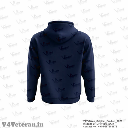 PREMIUM REGULAR HOODIES-GOLD COTTON FLEECE,320GSM (Navy Blue)