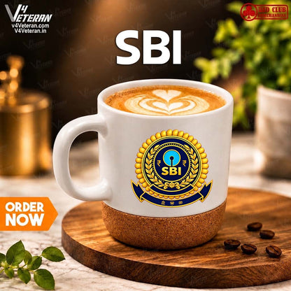SBI White premium Coffee mug