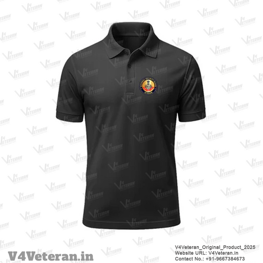NSG Veteran Black Polo Shirt