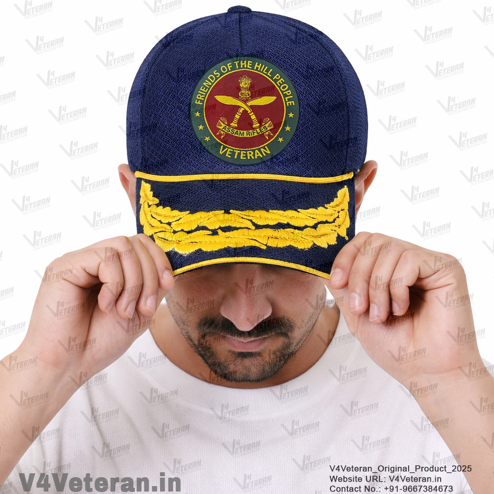 AR-Flag Officers' (Blue) Veterans Baseball Cap