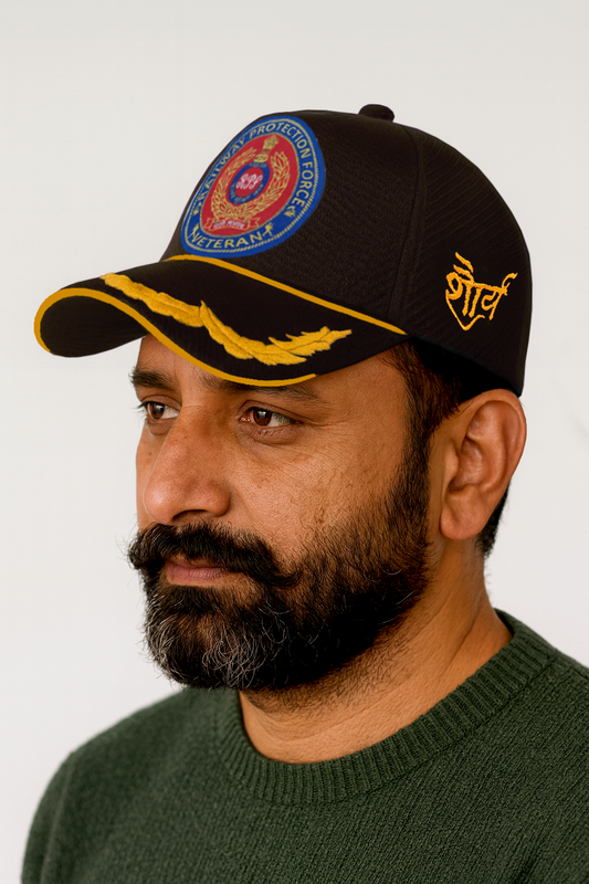 RPF Officers' (Black) Veterans Baseball Cap