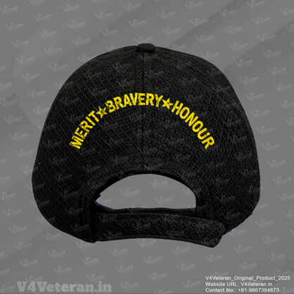 GREF-Proudly Served (Black) Veterans Baseball Cap