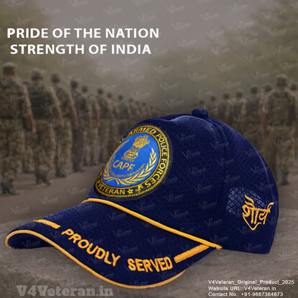 CAPF-Proudly Served (Blue) Veterans Baseball Cap