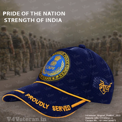CAPF-Proudly Served (Blue) Veterans Baseball Cap