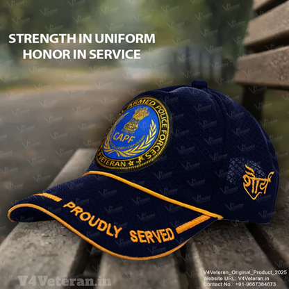 CAPF-Proudly Served (Blue) Veterans Baseball Cap