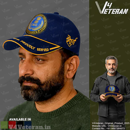 CAPF-Proudly Served (Blue) Veterans Baseball Cap