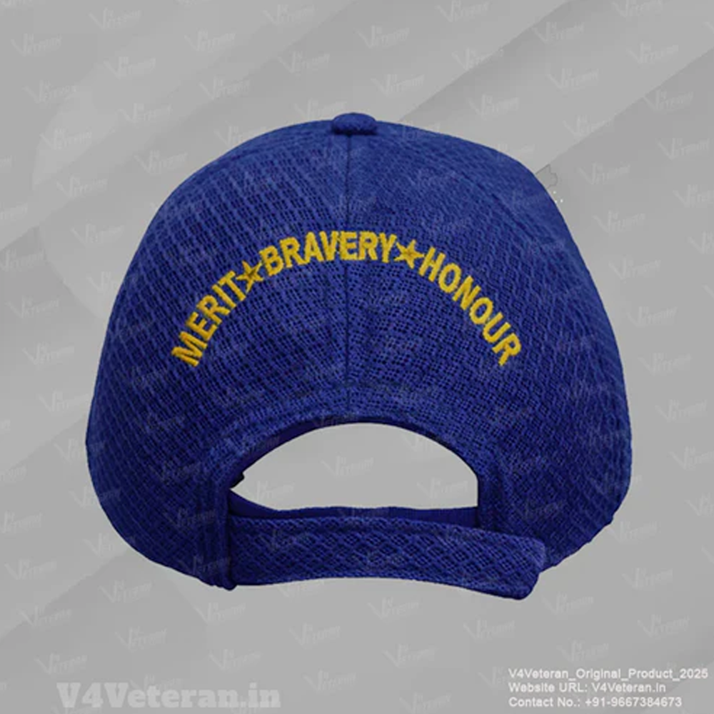 Assam Rifles-Proudly Served (Blue) Veterans Baseball Cap