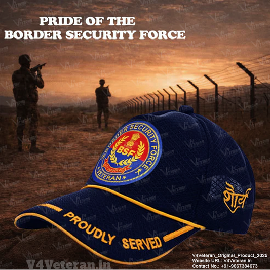BSF (Blue) Proudly Served Baseball Cap for Veterans