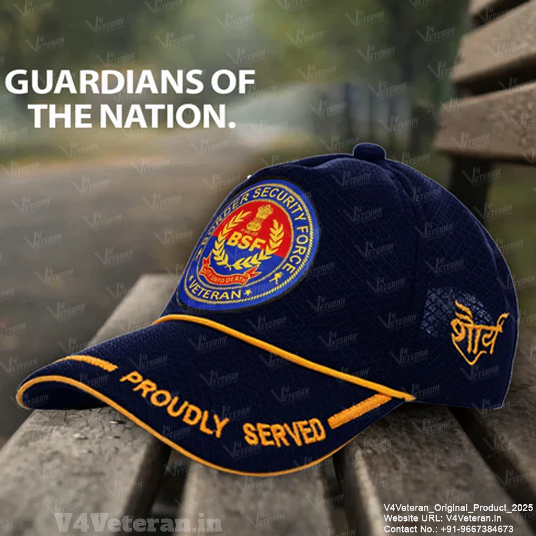 BSF (Blue) Proudly Served Baseball Cap for Veterans