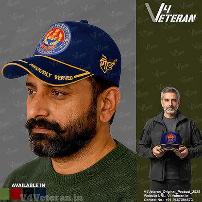 BSF (Blue) Proudly Served Baseball Cap for Veterans