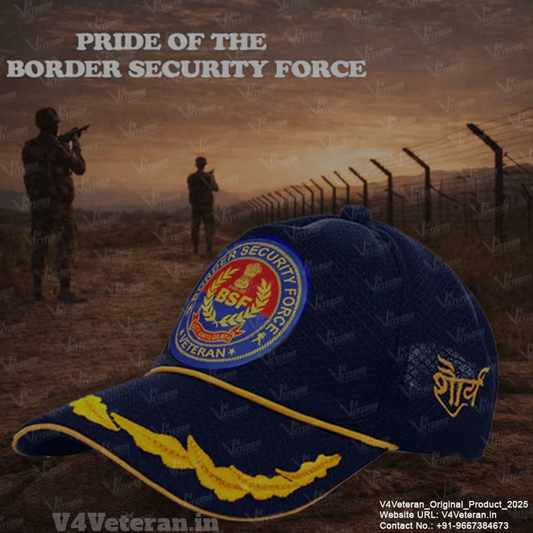 BSF (Blue) Officers' Baseball Cap for Veterans