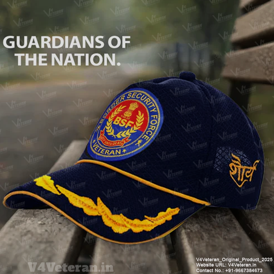 BSF (Blue) Officers' Baseball Cap for Veterans