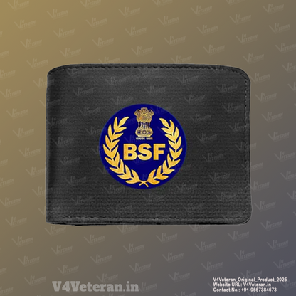 Black Wallet (Genuine Leather) for Men - BSF