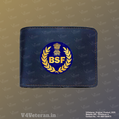 Blue Wallet (Genuine Leather) for Men - BSF