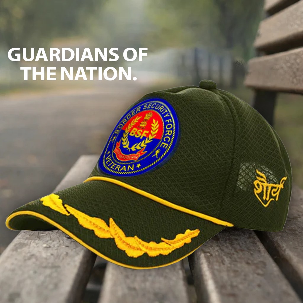 BSF Officers' (Green) Veterans Baseball Cap