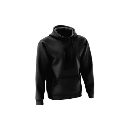 PREMIUM REGULAR HOODIES-GOLD COTTON FLEECE,320GSM (BLACK)