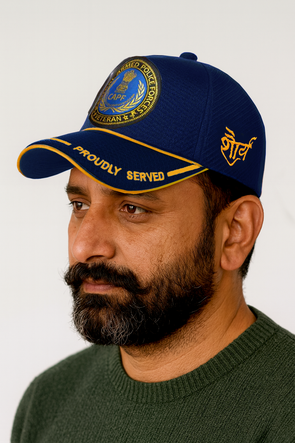 CAPF-Proudly Served (Blue) Veterans Baseball Cap