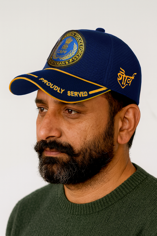 CAPF-Proudly Served (Blue) Veterans Baseball Cap