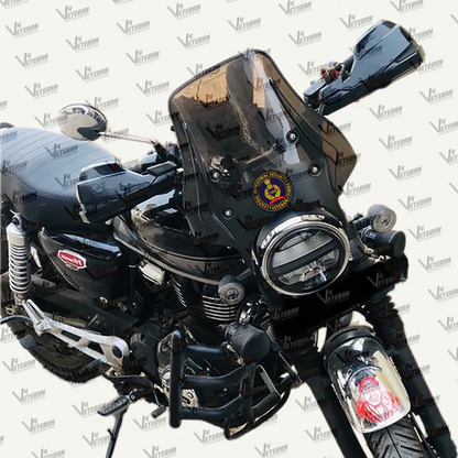 CISF Veteran Car & Bike Stickers – 4 Inside Glass for Cars + 3 Back Gumming for 2-Wheelers (7 pcs)