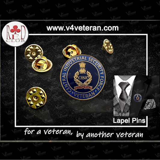Lapel Pin for Blazer (CISF)