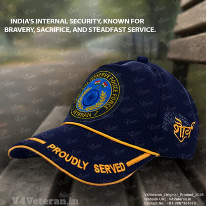 CRPF-Proudly Served (Blue) Veterans Baseball Cap