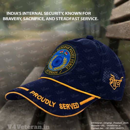 CRPF-Proudly Served (Blue) Veterans Baseball Cap